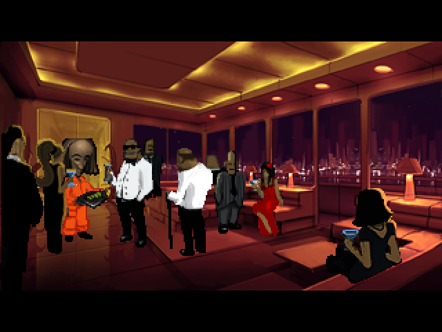 The Journey Down: Over the Edge (Windows) screenshot: Nice lounge?