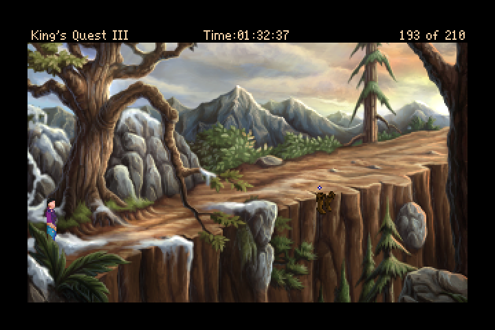 King's Quest III Redux: To Heir is Human (Windows) screenshot: Promise of spring