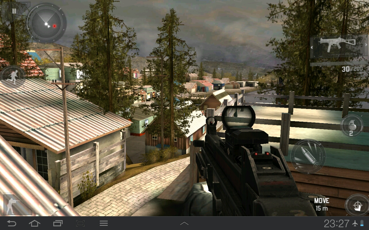 Screenshot of Modern Combat 3: Fallen Nation (Android, 2011) - MobyGames