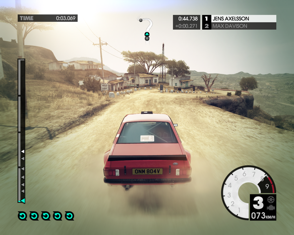 DiRT 3: Colin McRae Vision Charity Pack (Windows) screenshot: Rally action