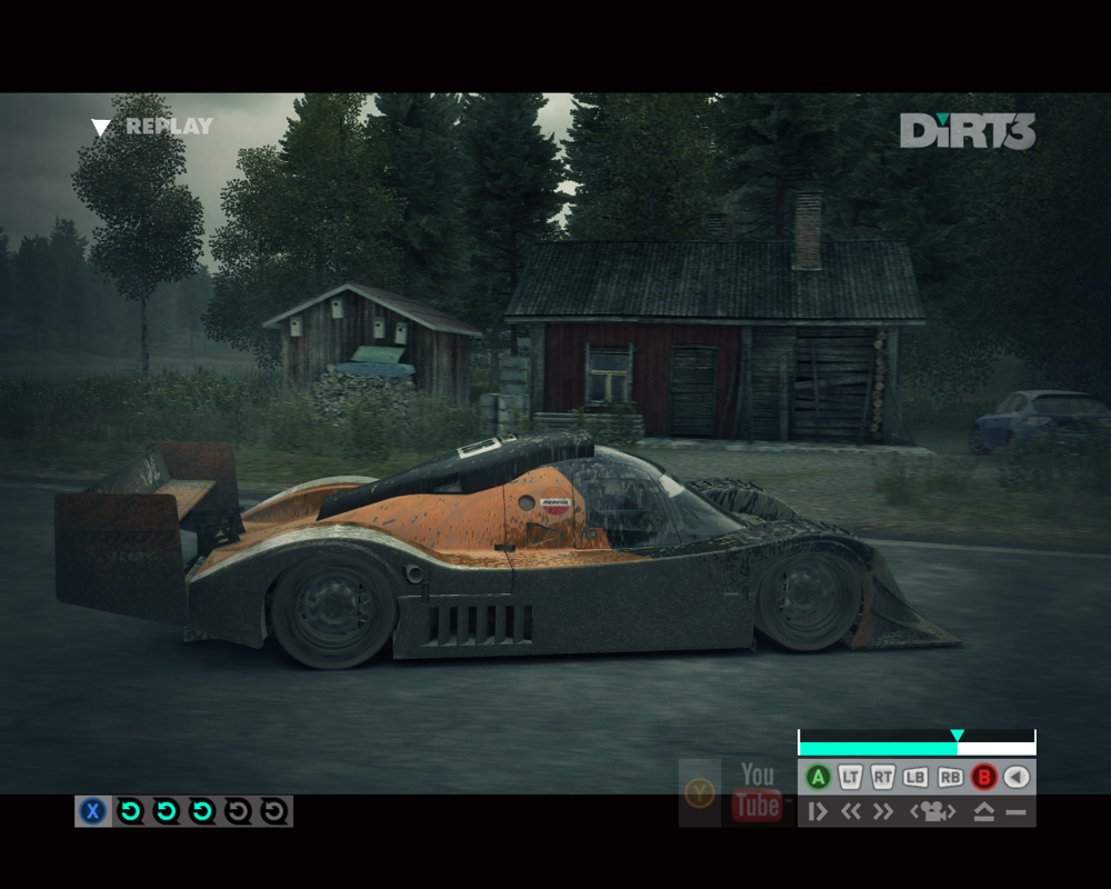 DiRT 3 (Windows) screenshot: This game's called Dirt for a reason
