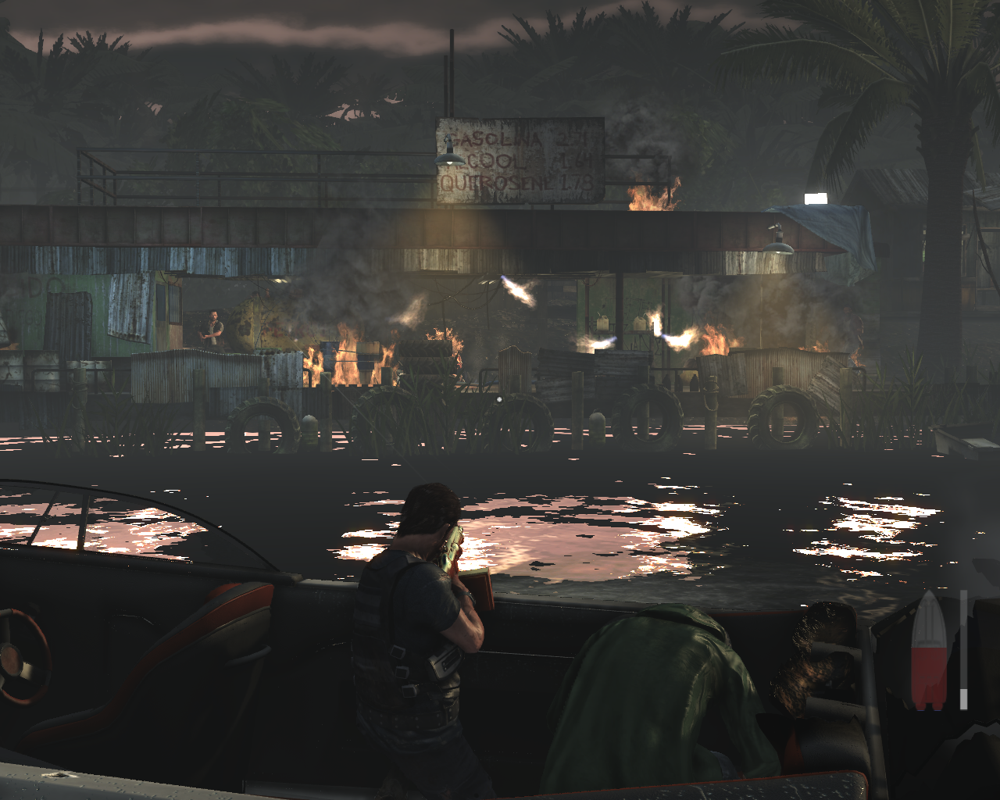 Max Payne 3 (Windows) screenshot: Max is a weapon of mass destruction