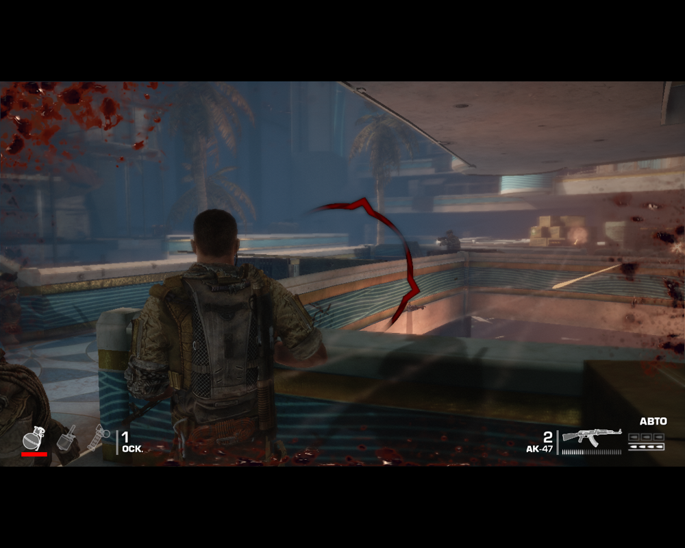 Spec Ops: The Line (Windows) screenshot: Leaving cover is not a very good idea