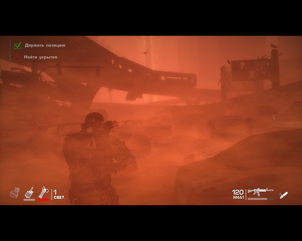 Spec Ops: The Line (Windows) screenshot: Caught in a sandstorm