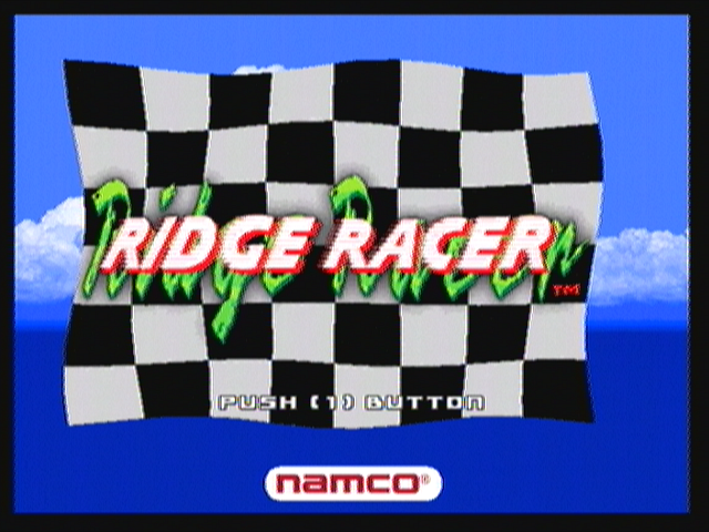 Ridge Racer (Zeebo) screenshot: Title screen.