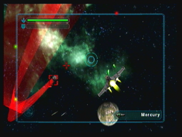 Galaxy on Fire (Zeebo) screenshot: Fighting some baddies in your very first mission.