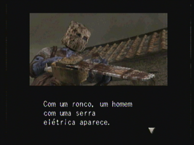 Resident Evil 4: Mobile Edition (Zeebo) screenshot: Still shots illustrating when a worse enemy is about to come around.