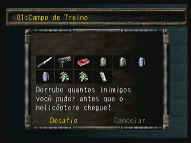Resident Evil 4: Mobile Edition (Zeebo) screenshot: Mission briefing for Mercenary Mode.
