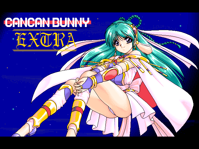 Can Can Bunny Extra (FM Towns) screenshot: Title screen