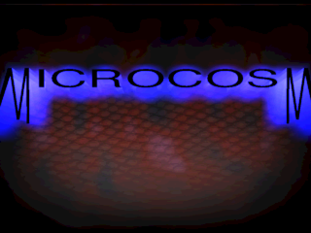 Microcosm (FM Towns) screenshot: Title screen
