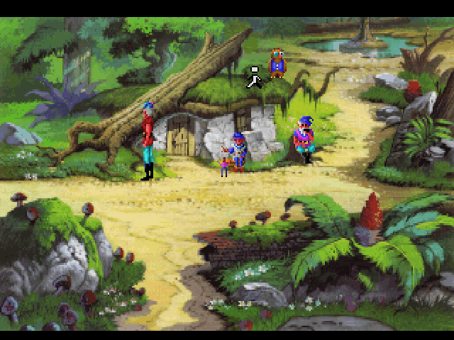 Screenshot of King's Quest V: Absence Makes the Heart Go Yonder! (FM ...