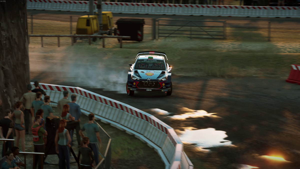 WRC 7 (Windows) screenshot: Australia SSS.