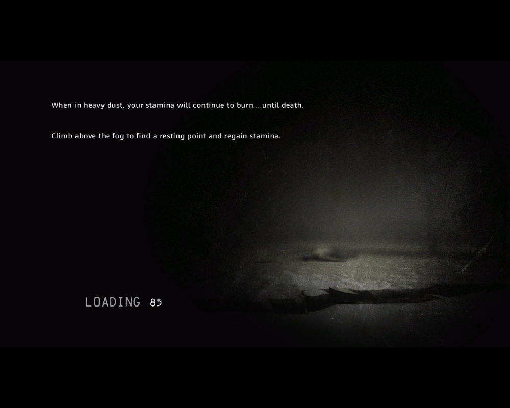 I Am Alive (Windows) screenshot: Tips are displayed on loading screens