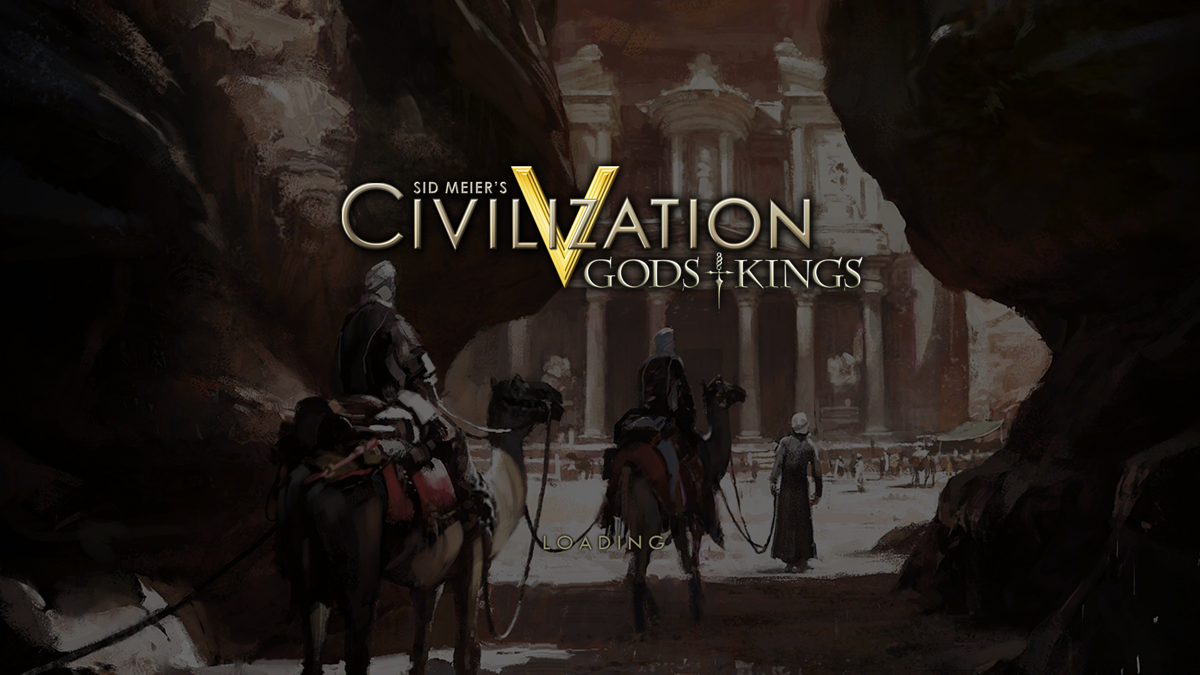 Sid Meier's Civilization V: Gods and Kings (Windows) screenshot: Title screen