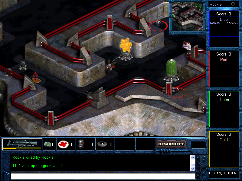 FireTeam (Windows) screenshot: Killed by Drone