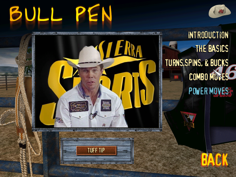Screenshot of Professional Bull Rider 2 (Windows, 2000) - MobyGames