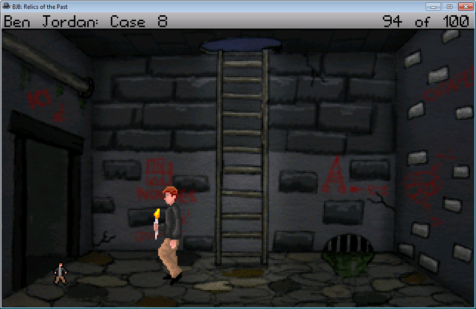 Ben Jordan: Paranormal Investigator Case 8 - Relics of the Past (Windows) screenshot: Entering the catacombs.
