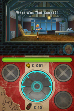 Aliens in the Attic (Nintendo DS) screenshot: What Was That Sound?!