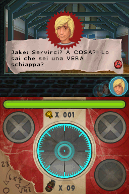 Aliens in the Attic (Nintendo DS) screenshot: Loser (Italian version)