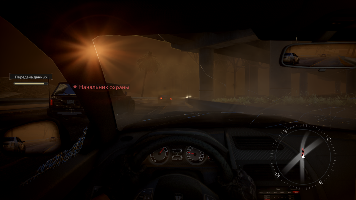 Medal of Honor: Warfighter (Windows) screenshot: A sandstorm in Dubai
