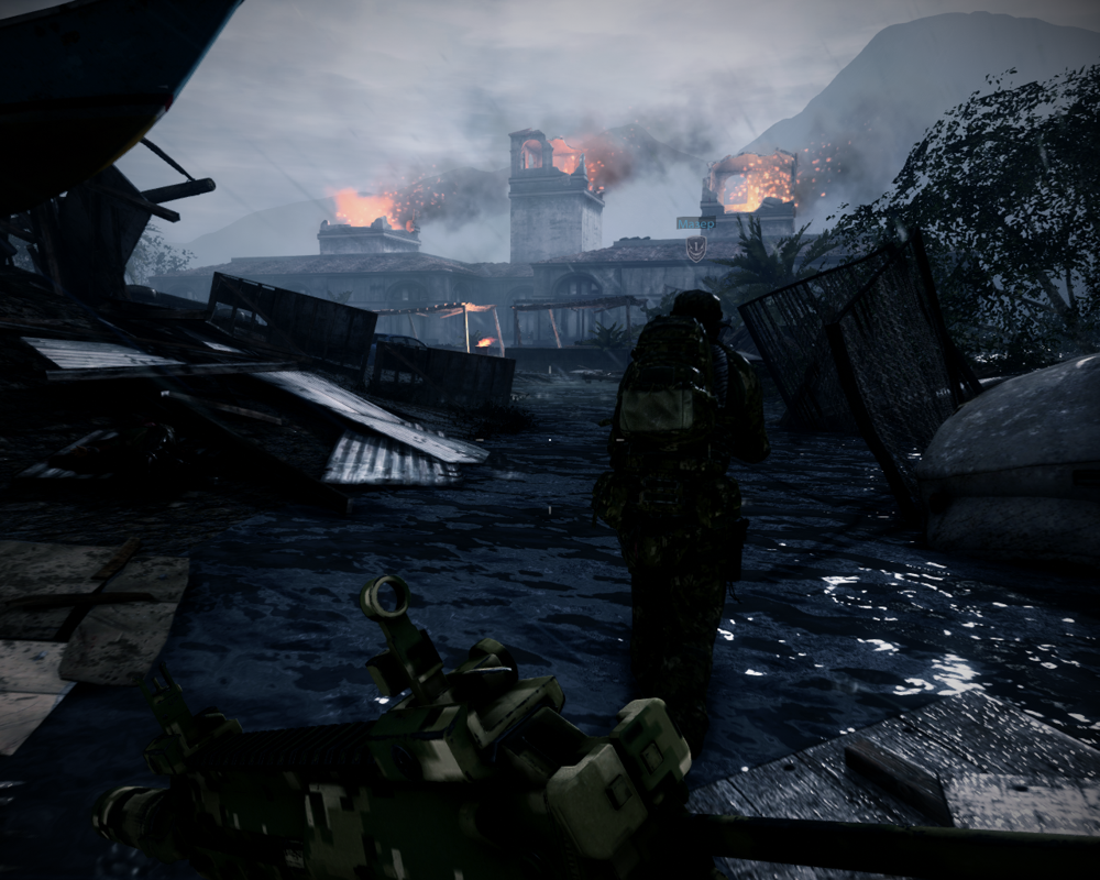 Medal of Honor: Warfighter (Windows) screenshot: It's flooding