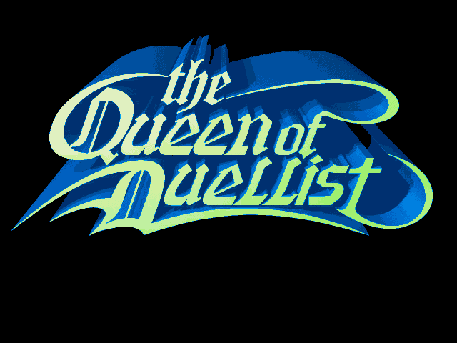 The Queen of Duellist (FM Towns) screenshot: Title screen