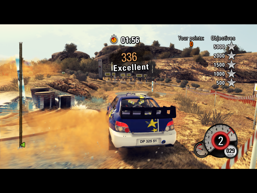 WRC 3: FIA World Rally Championship (Windows) screenshot: Drift Contest