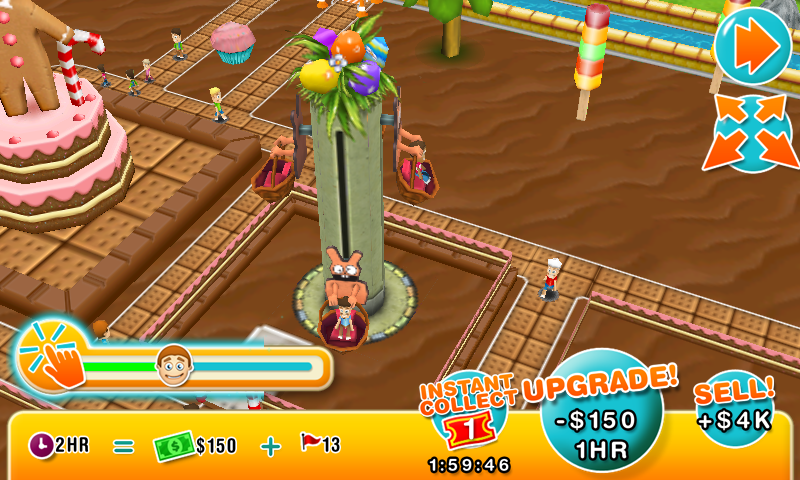 Theme Park (Android) screenshot: The bunny hopper