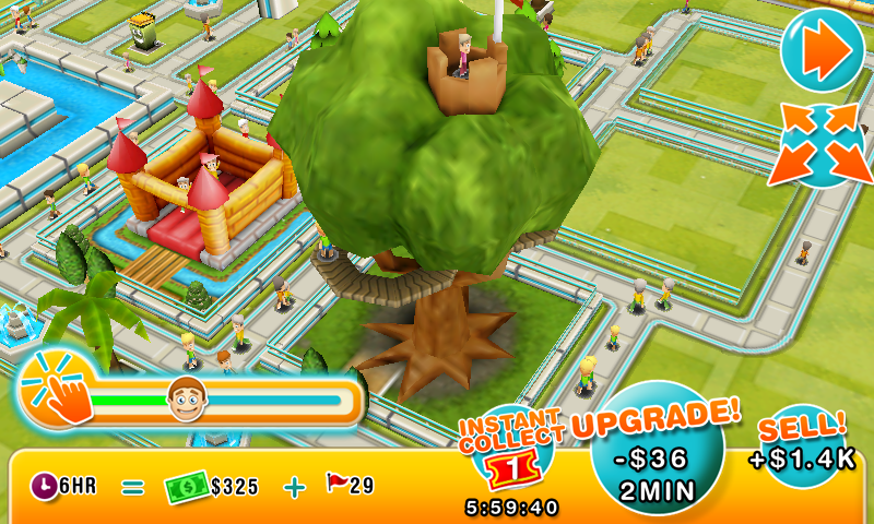 Theme Park (Android) screenshot: Tree house