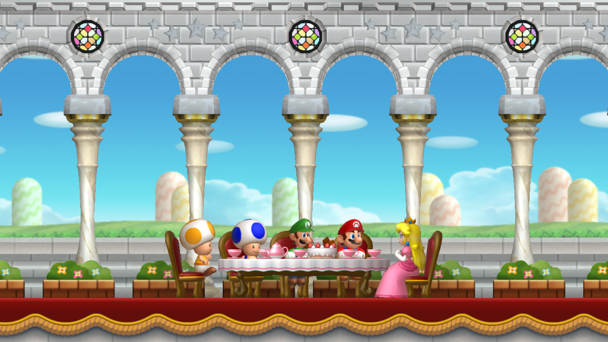 New Super Mario Bros. U (Wii U) screenshot: Intro