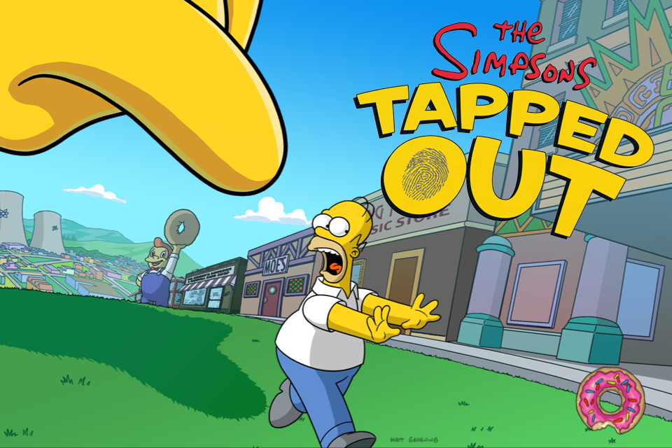 The Simpsons: Tapped Out (iPhone) screenshot: Updated loading screen