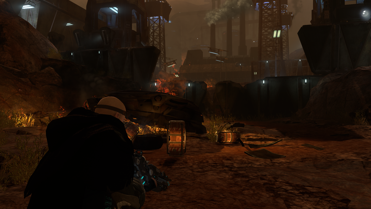 Red Faction: Armageddon (Windows) screenshot: Recovering after your crush