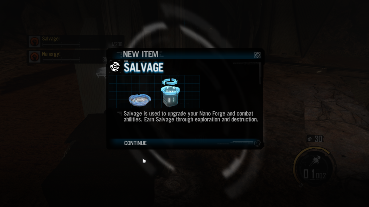 Red Faction: Armageddon (Windows) screenshot: Salvaging some salvage