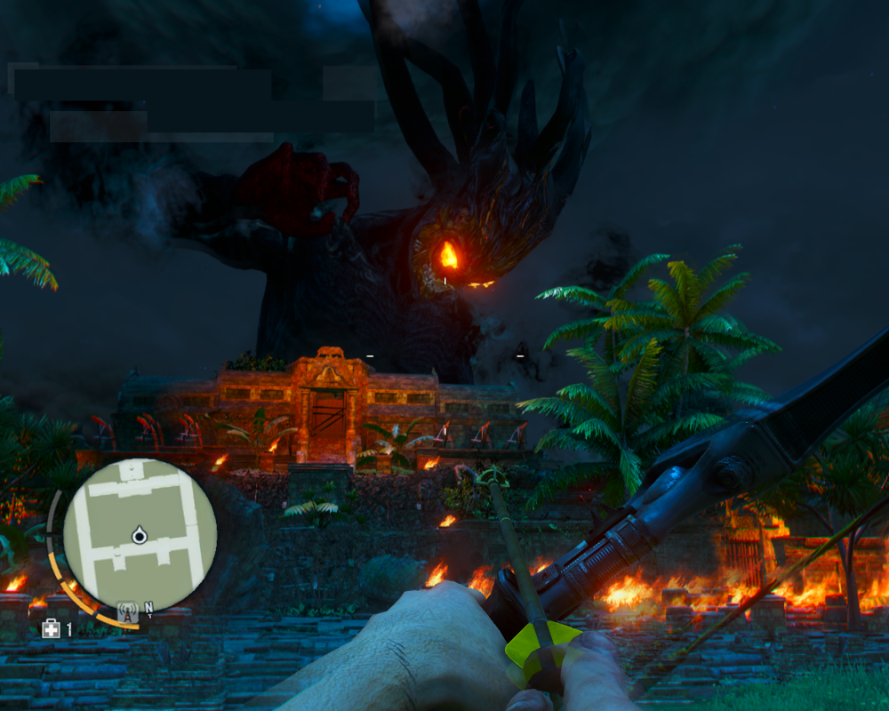 Far Cry 3 (Windows) screenshot: That's a bit too surreal for a "realistic" shooter