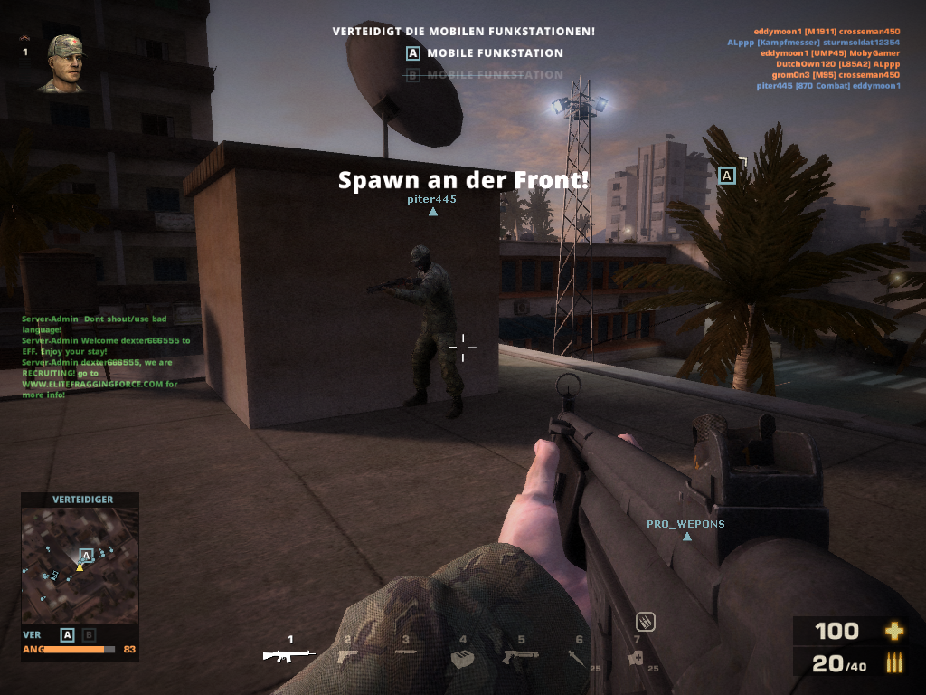 Battlefield Play4Free (Browser) screenshot: ...and have to respawn.