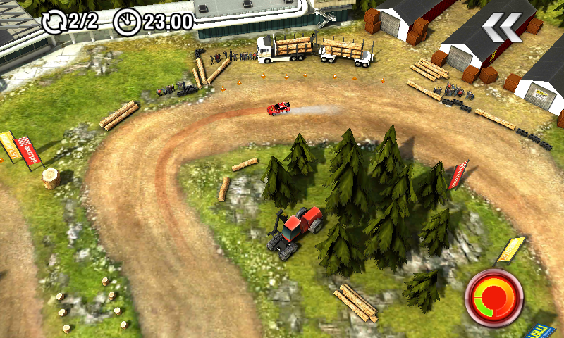 DrawRace 2 (Android) screenshot: Sawmill track