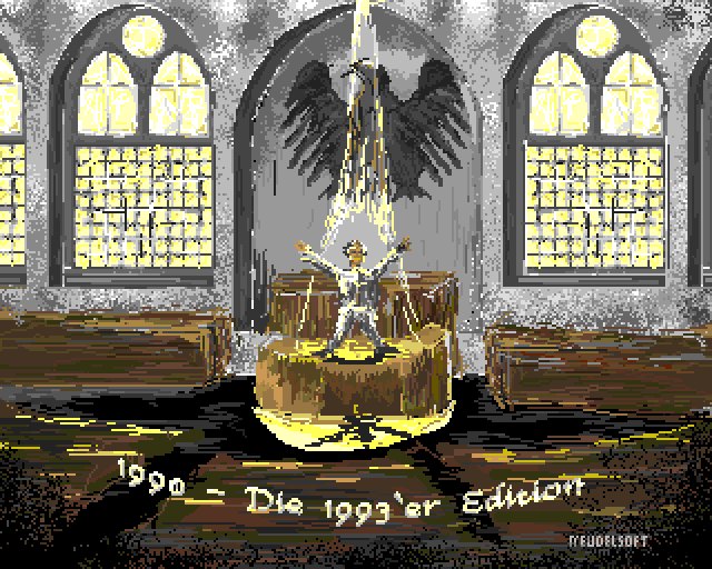 1990: Die 1993'er Edition (Amiga) screenshot: Title screen