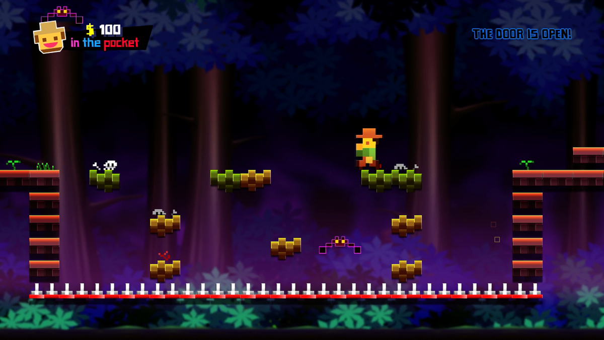 Jump! (Xbox 360) screenshot: Beware collapsing platforms.