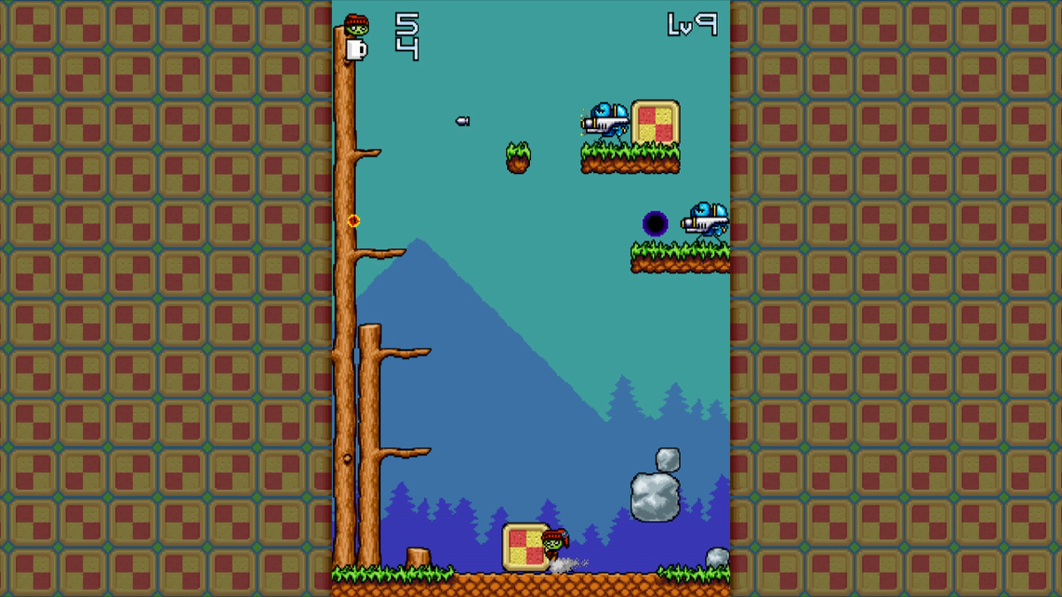 Johnny Platform's Biscuit Romp (Xbox 360) screenshot: So these are those biscuits I've heard so much about!