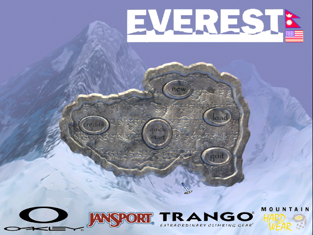 Everest (Windows) screenshot: Main menu