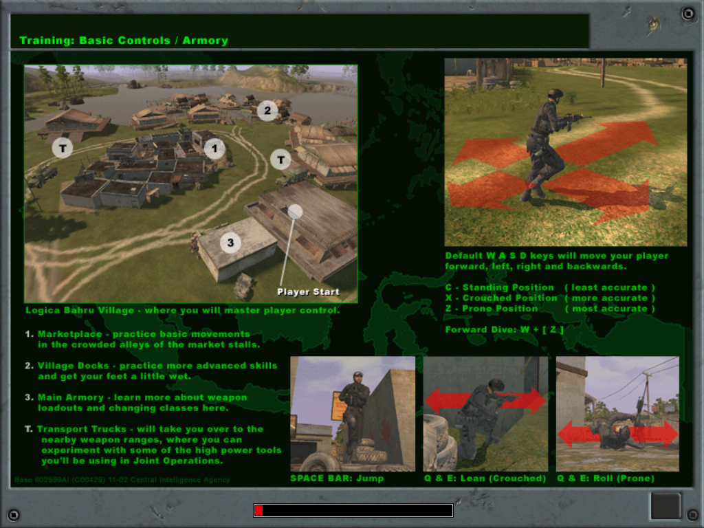 Joint Operations: Escalation (Windows) screenshot: You can read the briefing while the mission is loading