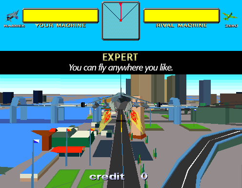 Wing War (Arcade) screenshot: Expert