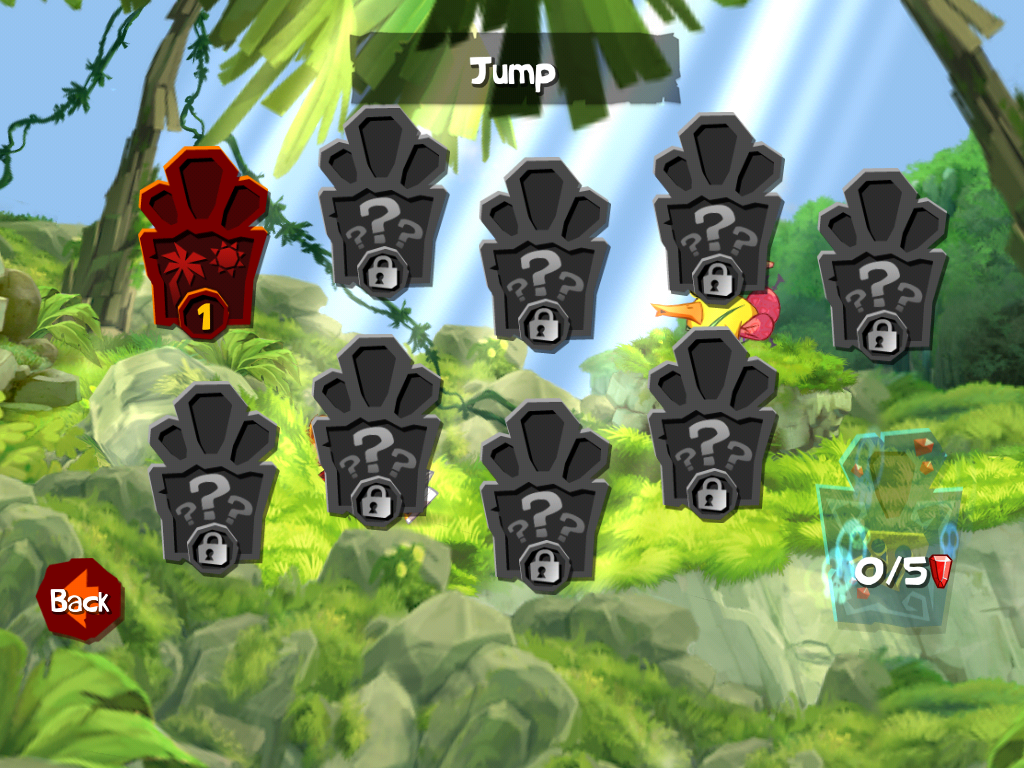 Screenshot of Rayman Jungle Run (iPad, 2012) - MobyGames