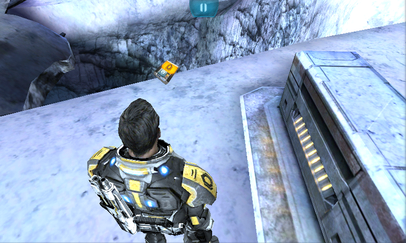 Mass Effect: Infiltrator (Android) screenshot: Found intel