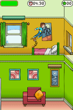 Horrid Henry: Missions of Mischief (Nintendo DS) screenshot: Jumping