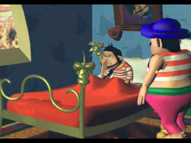 Saban's Iznogoud (PlayStation) screenshot: Intro.