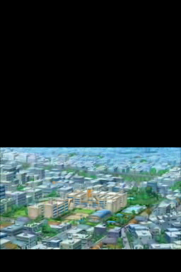 Inazuma Eleven (Nintendo DS) screenshot: The city
