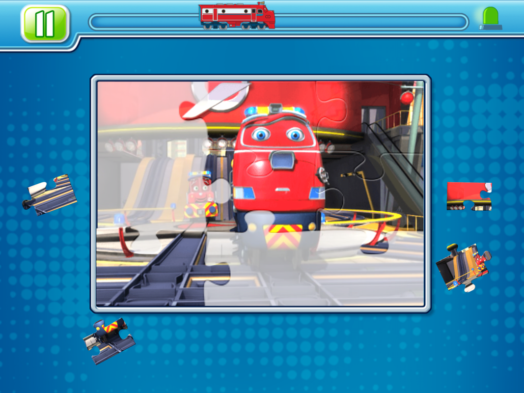 Screenshot of Chuggington Puzzle Stations! (iPad, 2013) - MobyGames