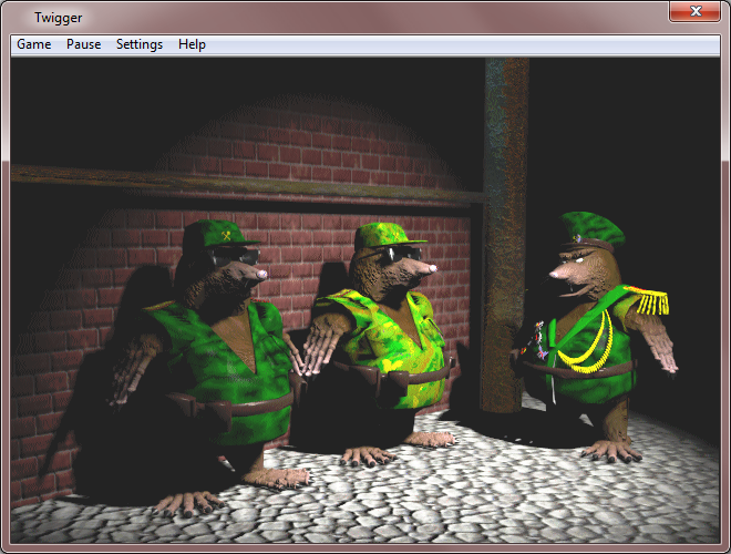 Twigger (Windows) screenshot: Start of a new game