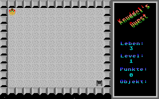 Knuddel's Quest (Atari ST) screenshot: Level 1.